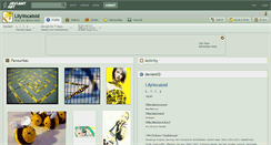 Desktop Screenshot of lilyvocaloid.deviantart.com