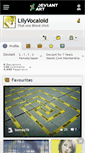 Mobile Screenshot of lilyvocaloid.deviantart.com