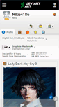 Mobile Screenshot of niku4186.deviantart.com