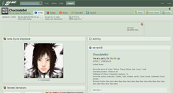 Desktop Screenshot of chocolateboi.deviantart.com