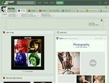 Tablet Screenshot of ikki96.deviantart.com