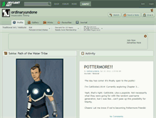 Tablet Screenshot of ordinaryundone.deviantart.com