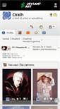 Mobile Screenshot of cirath.deviantart.com