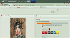 Desktop Screenshot of mina-d.deviantart.com