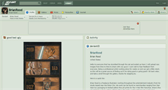 Desktop Screenshot of brianrood.deviantart.com