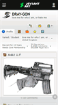 Mobile Screenshot of dray-gon.deviantart.com