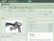 Tablet Screenshot of dray-gon.deviantart.com