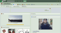 Desktop Screenshot of cookehofdoom.deviantart.com