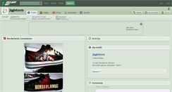Desktop Screenshot of jiggleboots.deviantart.com