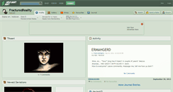 Desktop Screenshot of fracturedreality.deviantart.com