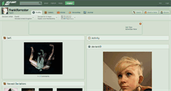 Desktop Screenshot of frankiforrester.deviantart.com