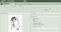 Desktop Screenshot of outbackzack.deviantart.com