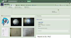 Desktop Screenshot of lagmobile.deviantart.com