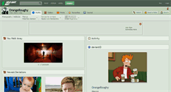 Desktop Screenshot of orangeroughy.deviantart.com