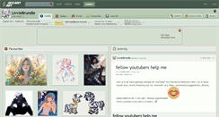 Desktop Screenshot of livviebrundle.deviantart.com