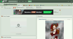 Desktop Screenshot of deadpooldisassembled.deviantart.com