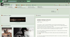 Desktop Screenshot of candyworx.deviantart.com