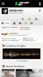 Mobile Screenshot of candyworx.deviantart.com