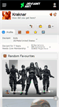 Mobile Screenshot of kraknar.deviantart.com