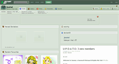 Desktop Screenshot of joumai.deviantart.com