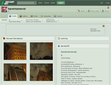Tablet Screenshot of havermoreover.deviantart.com