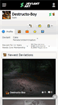 Mobile Screenshot of destructo-boy.deviantart.com