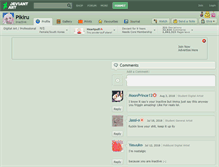 Tablet Screenshot of pikiru.deviantart.com