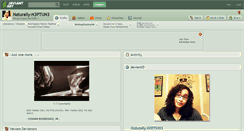Desktop Screenshot of naturally-n3ptun3.deviantart.com