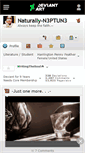 Mobile Screenshot of naturally-n3ptun3.deviantart.com