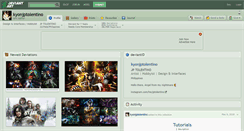 Desktop Screenshot of kyonjptolentino.deviantart.com