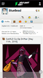 Mobile Screenshot of bluebead.deviantart.com