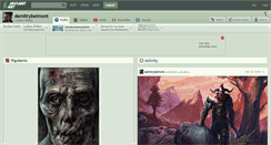 Desktop Screenshot of demitrybelmont.deviantart.com