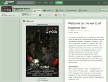 Tablet Screenshot of inspectoriroh.deviantart.com
