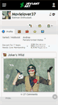 Mobile Screenshot of movielover37.deviantart.com