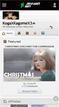 Mobile Screenshot of kogaxkagomex3.deviantart.com