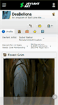 Mobile Screenshot of deabellona.deviantart.com