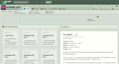 Desktop Screenshot of emotastic-chic1.deviantart.com