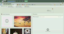 Desktop Screenshot of eternalrequiem.deviantart.com