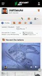Mobile Screenshot of joshsasuke.deviantart.com