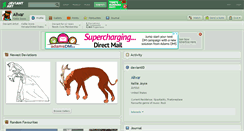 Desktop Screenshot of alivar.deviantart.com