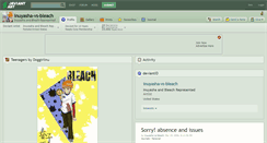Desktop Screenshot of inuyasha-vs-bleach.deviantart.com