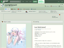 Tablet Screenshot of moonlightbanya23.deviantart.com