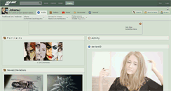 Desktop Screenshot of johanaj.deviantart.com