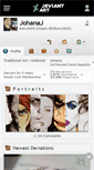 Mobile Screenshot of johanaj.deviantart.com