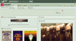Desktop Screenshot of diggyspiff.deviantart.com