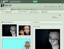 Tablet Screenshot of katee-lynn.deviantart.com