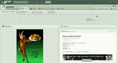 Desktop Screenshot of ericvonl.deviantart.com