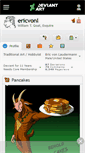 Mobile Screenshot of ericvonl.deviantart.com