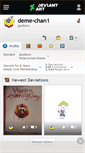 Mobile Screenshot of deme-chan1.deviantart.com