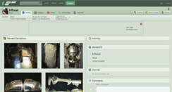 Desktop Screenshot of killseal.deviantart.com